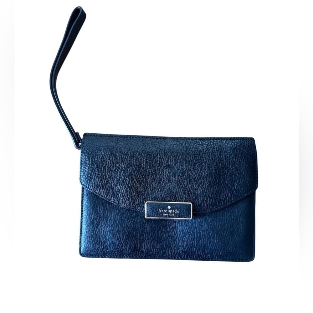 Kate Spade Mollie Braxton Place Wristlet Clutch Wallet Zip Black